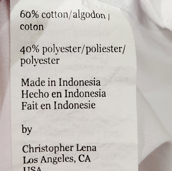 Men's white button down 15.5 - Picture 3 of 3